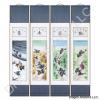 Horses Chinese Brush Art Wall Scroll Painting Set