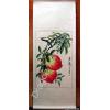 Chinese Peaches Scroll Art Painting