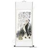 Confucius and Quotes Wall Scroll Painting