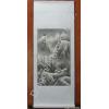 Chinese Winter Landscape Painting Brush Art Scroll