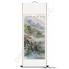 Chinese Scroll Painting of Boundless Mountains in Sea of Clouds