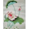 Lotus Flowers in Summer Chinese Silk Painting