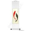 Two Fish Chinese Scroll Painting, Yang Fish Left