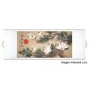 Cranes in Pine Trees Chinese Wall Scroll Painting