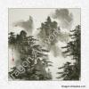 Marvelous Landscape Chinese Black Ink Painting