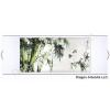 Green Bamboo and Birds Chinese Brush Painting