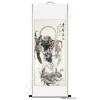 Da Mo Crossing River Chinese Scroll Painting