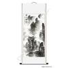 Mountains and Pines Wall Scroll Painting of Longevity