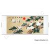Cranes Dancing in the Pine Trees Chinese Painting Scroll
