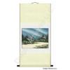 Chinese Landscape Painting of Cranes in Summer Season