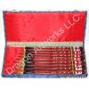 Chinese Calligraphy Brush Set, 9 Brushes
