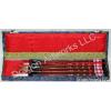 Chinese Calligraphy Set, 5 Mixed Brushes