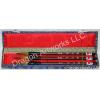Chinese Calligraphy Brush Set, 3 Brushes