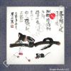 Cat and Rat Chinese Painting