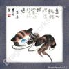 Chinese Masters Cat Brush Art Painting
