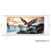 Eagle Spreads its Wings Chinese Painting Wall Scroll