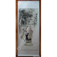 Confucius Lectures Wall Scroll Painting