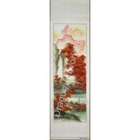Fall Landscape Chinese Scroll Painting