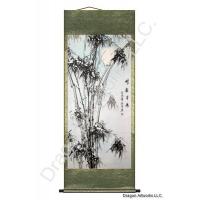 Chinese Scroll Painting of Snow Bamboo